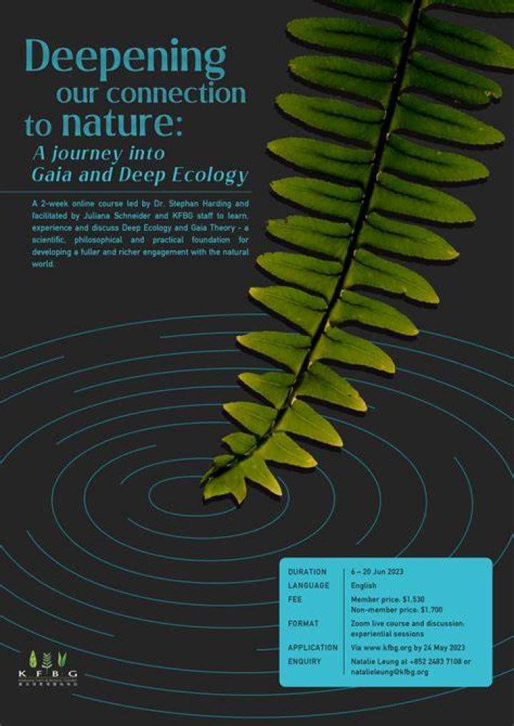 A Journey Into Deep Ecology