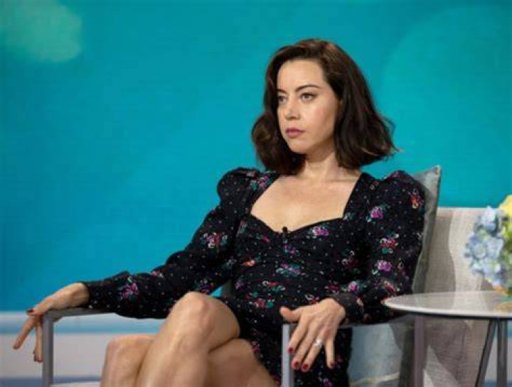 Aubrey Plaza "Child's Play" Press Line at WonderCon 2019 • CelebMafia