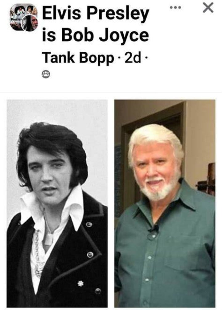 Bob Joyce Bob, Elvis, Elvis presley
