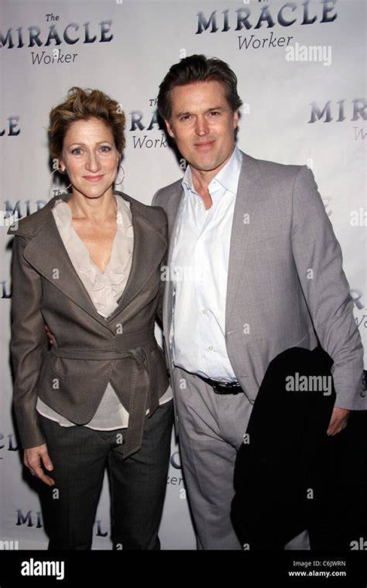 Edie Falco and Bill Sage Opening night for the Broadway production 'The