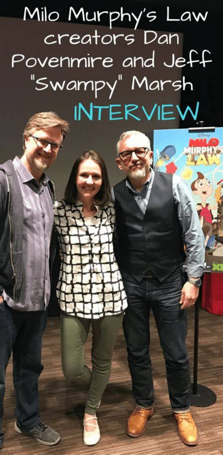Milo Murphy’s Law creators Dan Povenmire and Swampy Marsh chat to Sean