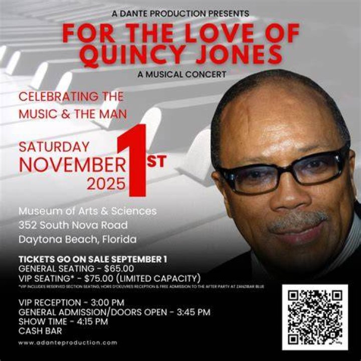 Quincy Jones Tickets Concerts and Tours 2023 2024 Wegow