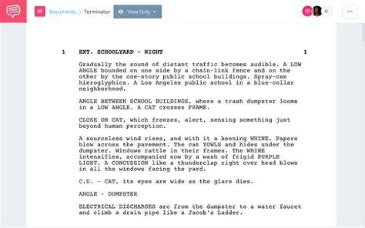 The Terminator Script PDF &mdash; Download & Breakdown