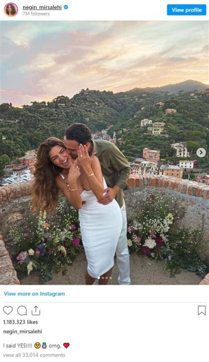 Unveiling The Secrets Of Negin Mirsalehi's Enchanting Matrimony